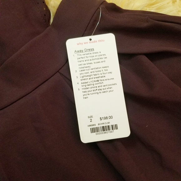 NWT Rare 🍋Lululemon Away Dress - Picture 6 of 7